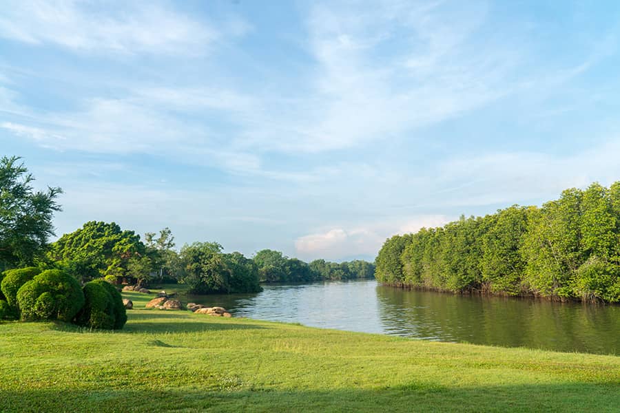 Which river forms part of the border between the United States and Mexico?